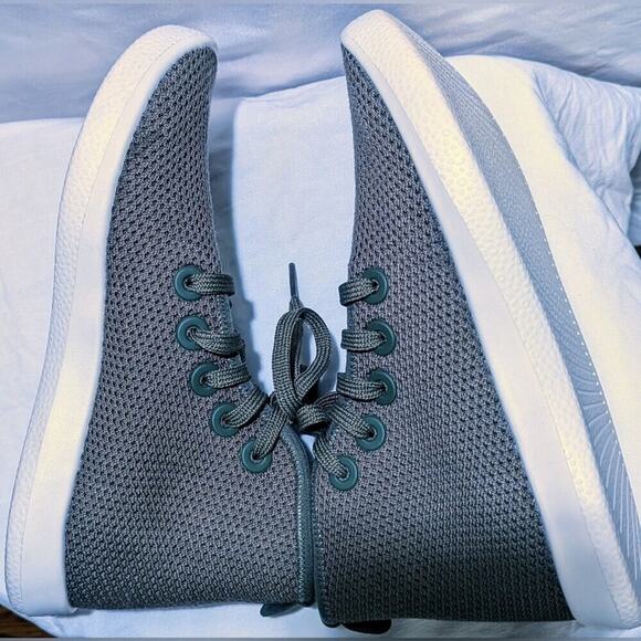 Allbird Women’s Tree Toppers Green/White Low-Top Sneakers Sz 6 - Picture 7 of 10